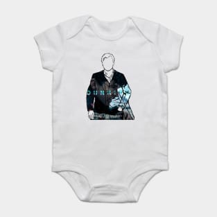 Christopher Nolan Portrait (Dunkirk) Baby Bodysuit